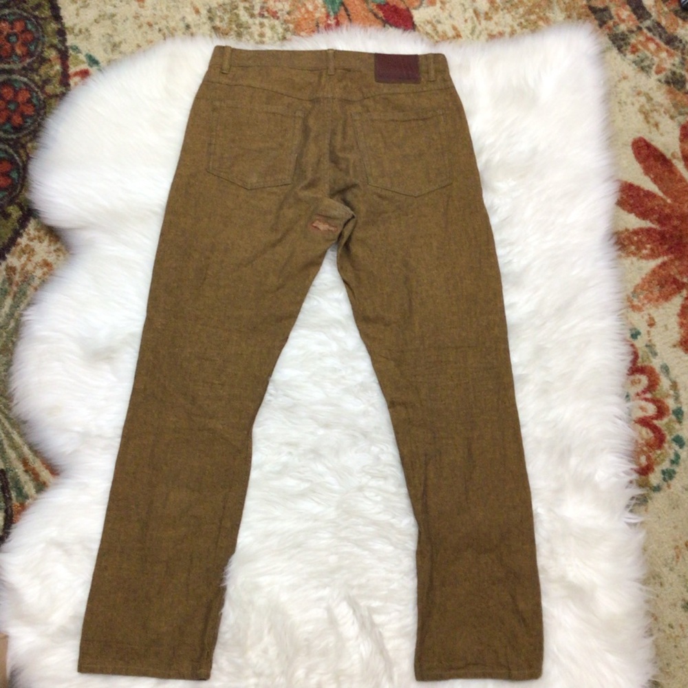 Gustin Jeans Mens Straight 5 Pocket Knit 34 - Picture 9 of 11